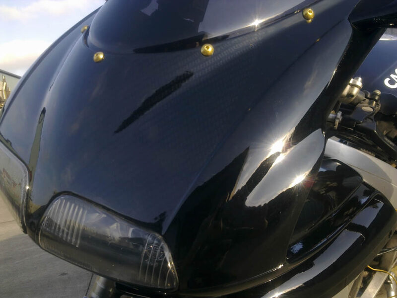 Cagiva Mito 500 carbon dipped nose cone