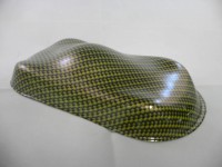 carbon kevlard dip over silver