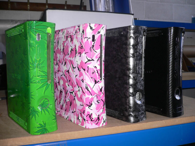 Various dips on xbox cases