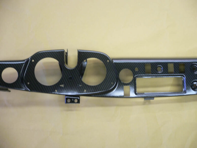 carbon dipped mgb dashboard