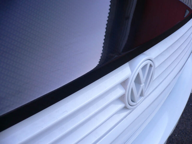 VW transporter carbon dipped bonnet