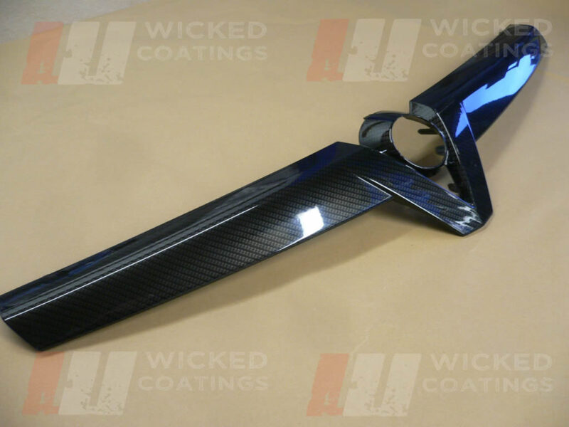 vauxhal grill trim - carbon dipping