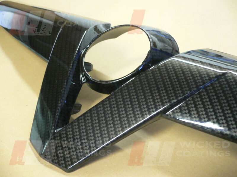 vauxhal grill trim - carbon dipping