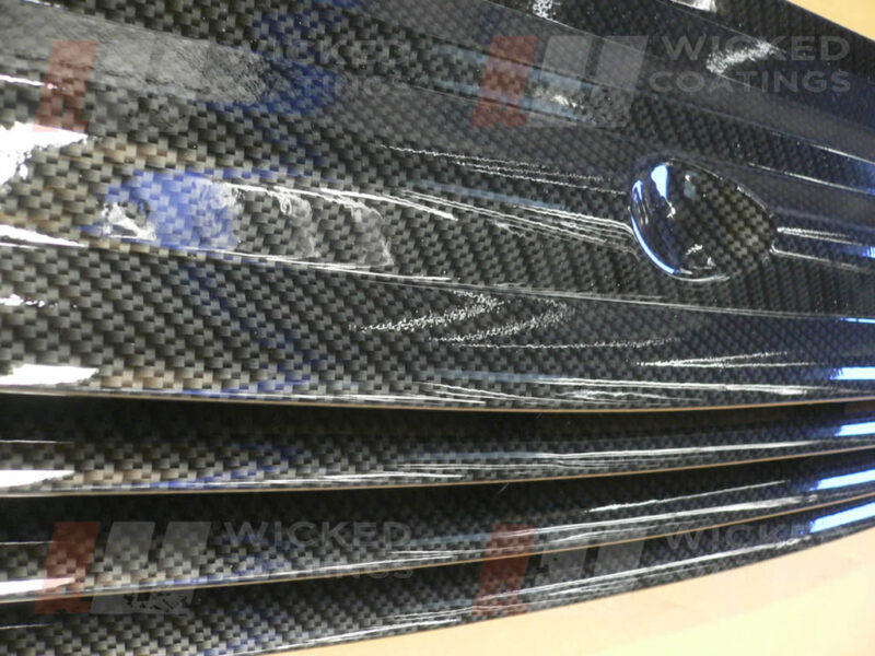 VW T4 carbon dipped grill