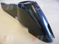 kit car gear lever and hand brake cover. carbon dipping on black base