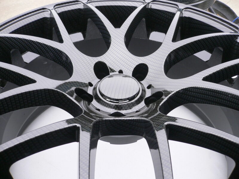 19" carbon dipped wheels