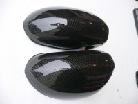 Vauxhall corsa carbon dipped mirror covers