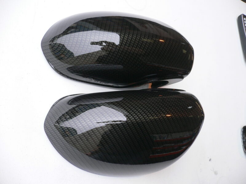 Vauxhall corsa carbon dipped mirror covers