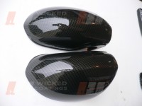Carbon dipped mirror covers- Vauxhall Corsa