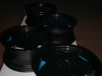 Carbon dipped AMG Mercedes wheels