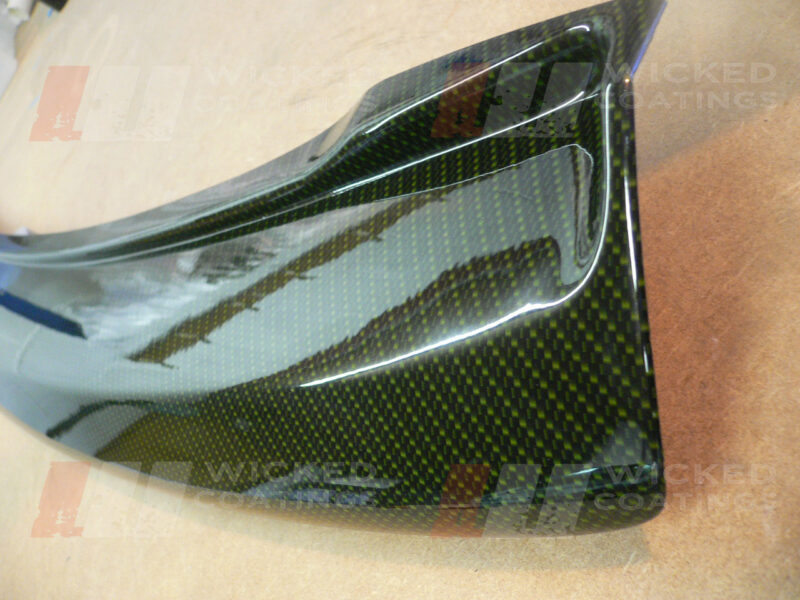 VW Caddy carbon kevlar dipped part