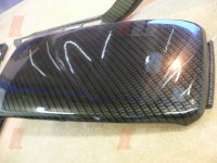Audi A3 carbon dipped arm rest cover