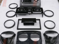 carbon dipped car interior parts