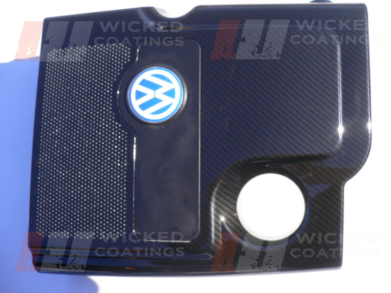 VW passat engine cover in carbon effect dip