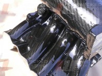 VW G60 inlet plenum in carbon dip