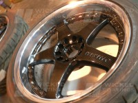 Carbon dipped 2 piece wheel centres