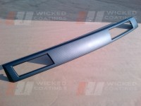 carbon dipped BMW interior part with satin lacquer finish
