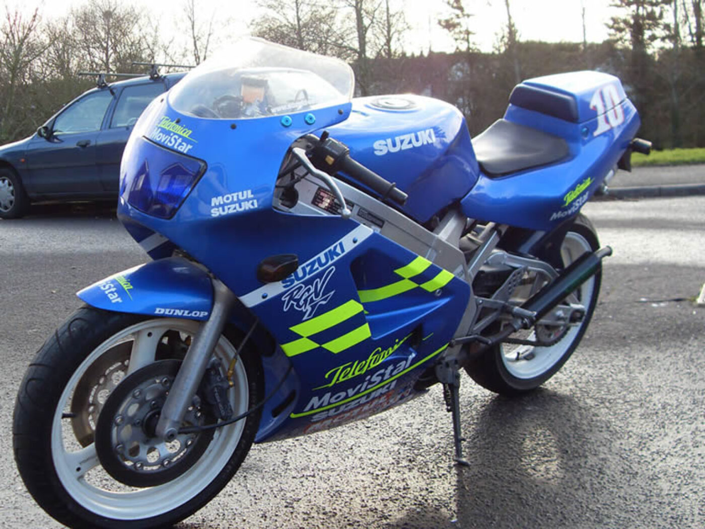 Suzuki RGV 250 vj21 Telfonica Movistar Race paintwork