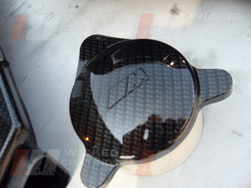 BMW M3 V8 carbon dipped enging bay parts