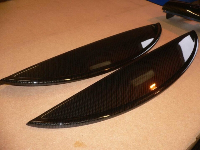 mini interior carbon dipped