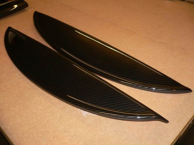 mini parts carbon dipped