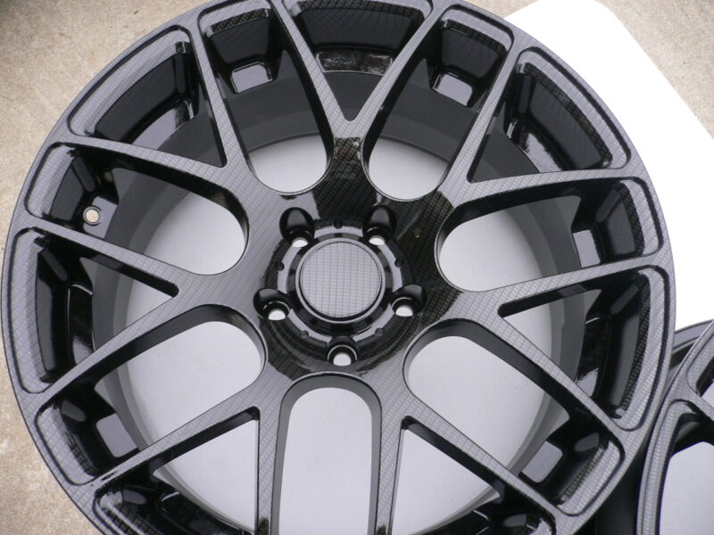 19" carbon dipped wheels