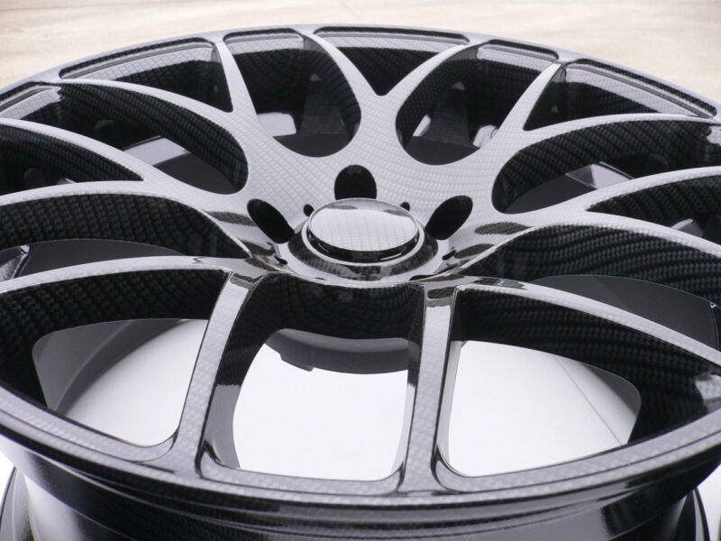 19" carbon dipped wheels