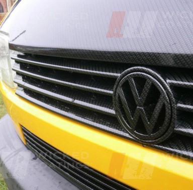 Carbon dipped bonnet and grills