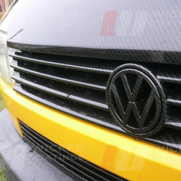 Carbon dipped bonnet and grills