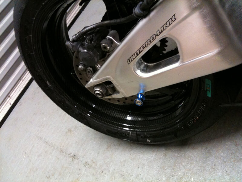 CBR 600 carbon dipped rear wheel