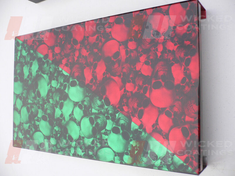 water tranfer printing and kandy lacquer