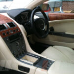 Aston Martin walnut dash coating