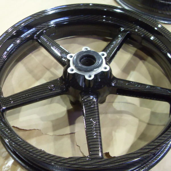 Bike wheel carbon coating at Wicked Coatings