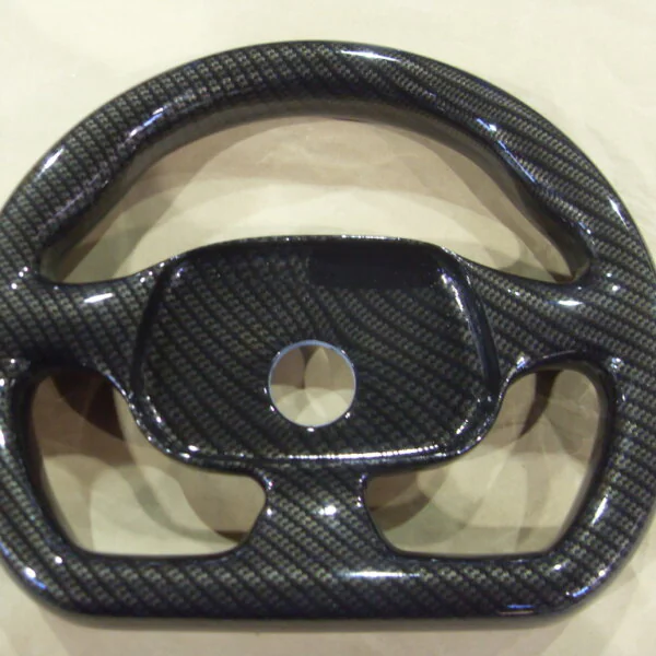 Nintendo Wee staring wheel dipped in carbon