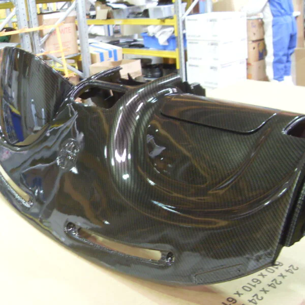 Carbon dipped car interior