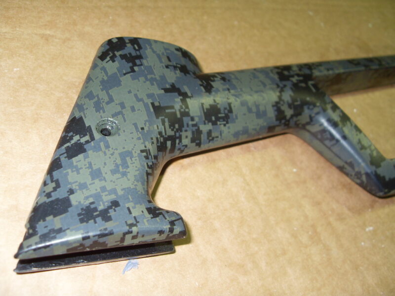 Camo dipped  air rifle comb