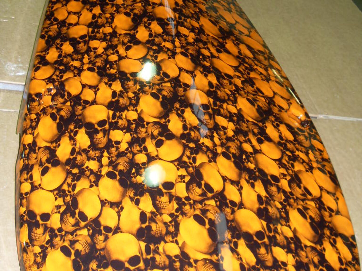 Yellow skulls