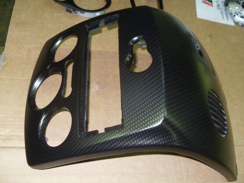 Carbon dipped car interior