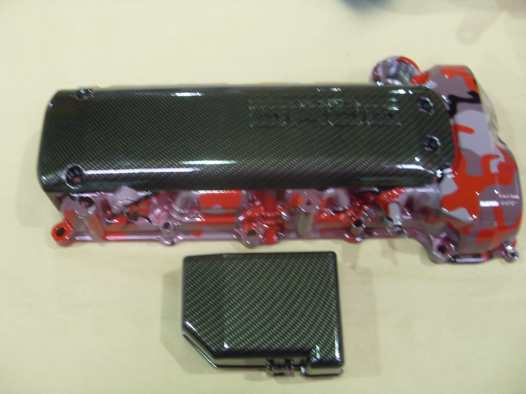 Custom coatings cylinder head