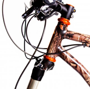 hydro dipping for mountain bike frame