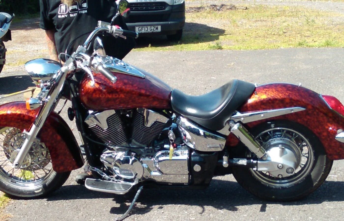 Brian Reed – custom painting for Honda VTX 1300