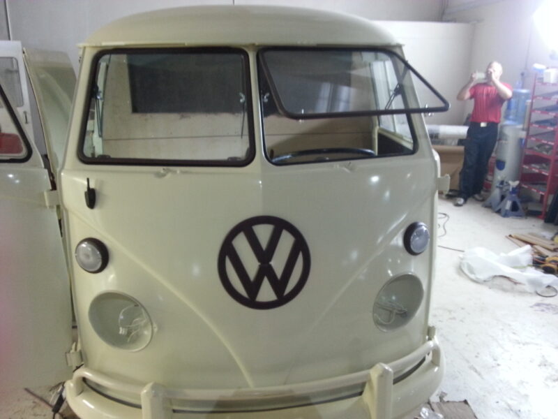 VW Transporter T1 Camper Painted And Customised At Wicked Coatings