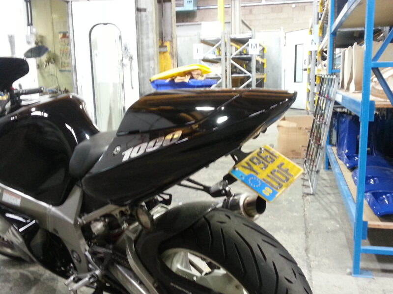 Suzuki GSX-R 1000 Painted And Coated At Wicked Coatings