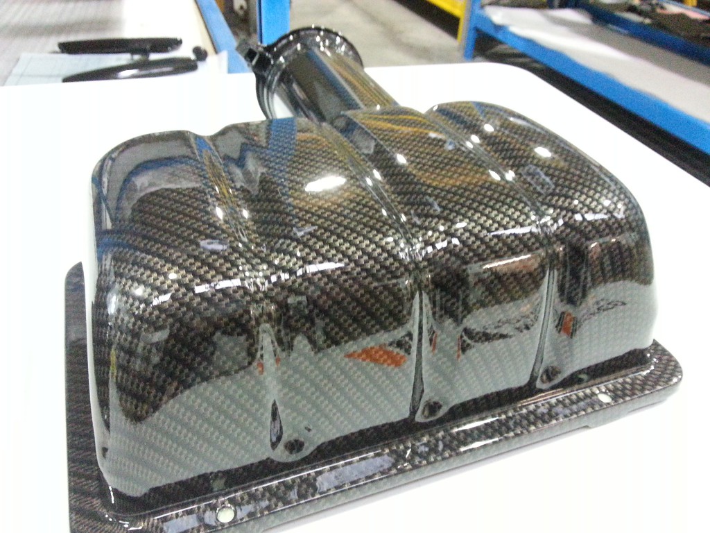 Wicked Coatings Car Air Filter Case Coated In Carbon Fibre