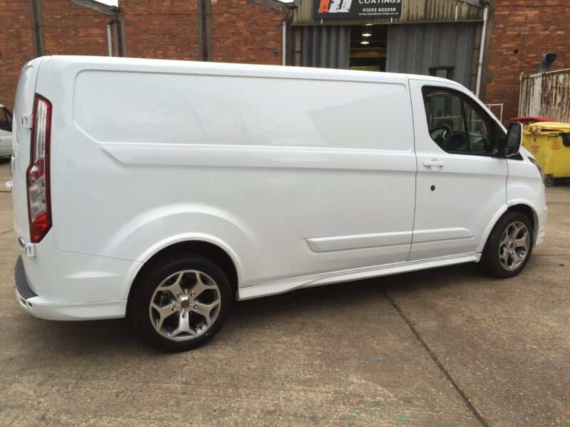 Ford Transit Painted At Wicked Coatings