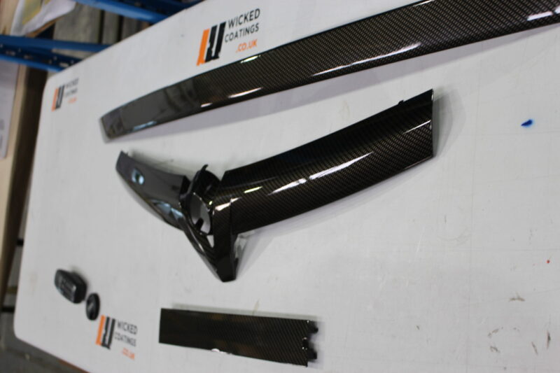 Vauxhall exterior elements coated in carbon fibre