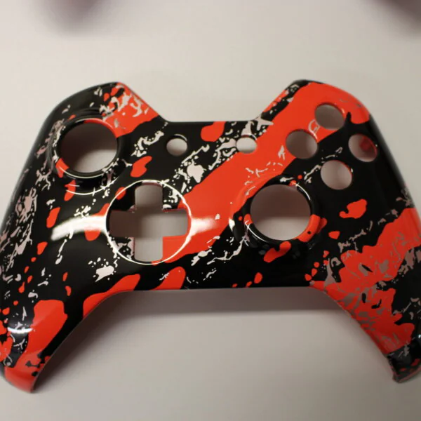 Gamepad Coated In Fancy Illusion Hydrographic Film