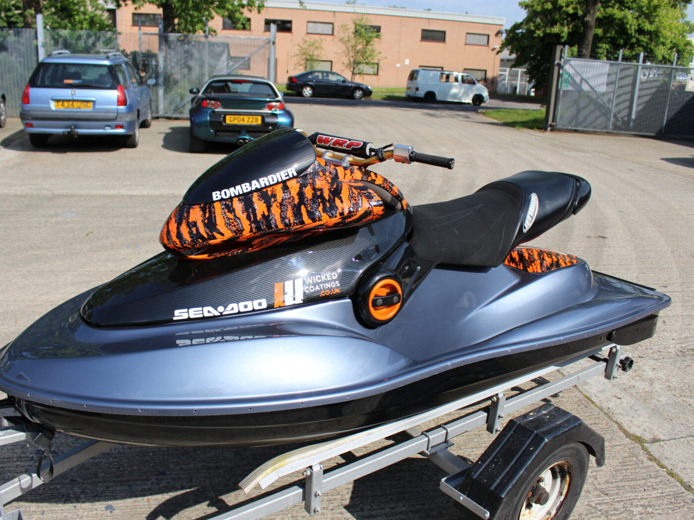 Jet Ski Painted And Coated At Wicked Coatings