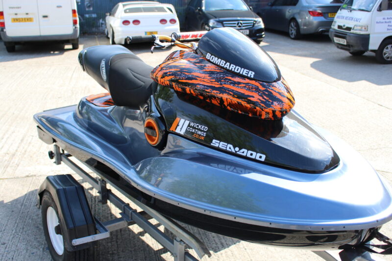 Jet Ski Painted And Coated At Wicked Coatings