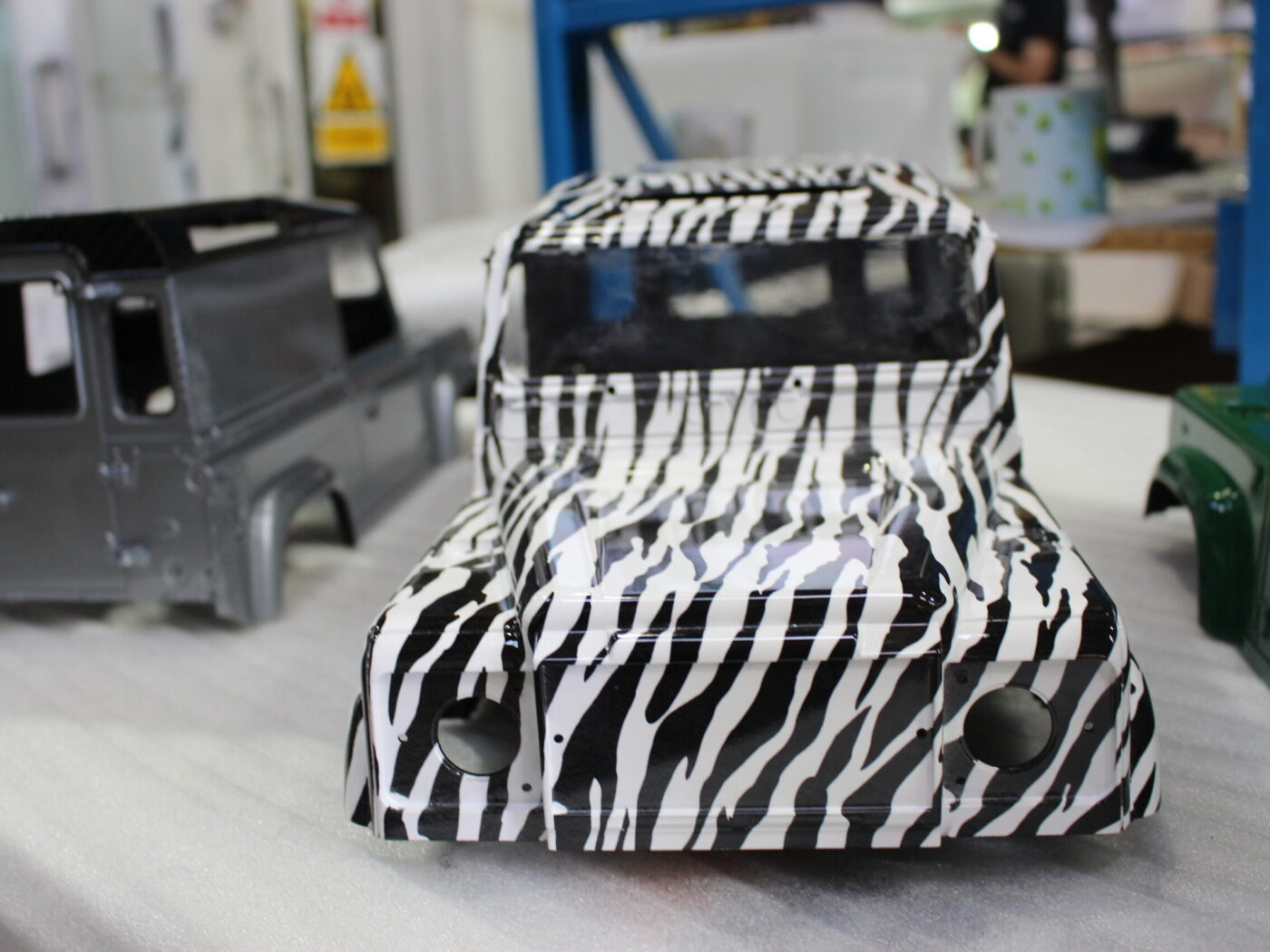 Land Rover Freelander ( Plastic Model Scale 1 : 35 ) Painted At Wicked Coatings